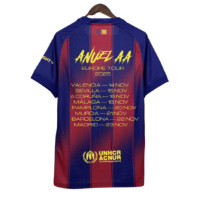 FC Barcelona x Anuel ´Europe Tour 2025´ camiseta