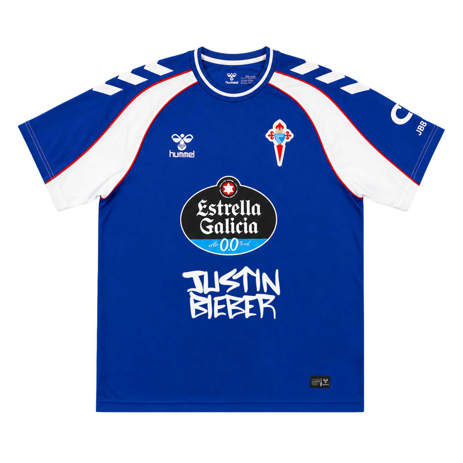 Celta de Vigo x Justin Bieber camiseta