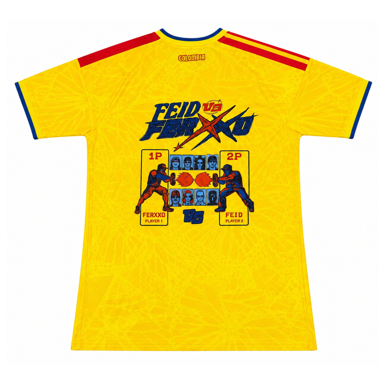 Selección de Colombia x Feid ´Falxo Tour´ camiseta - Imagen 2